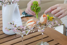画像4 / 食卓が華やぐ、桜のデザートグラスアレンジ