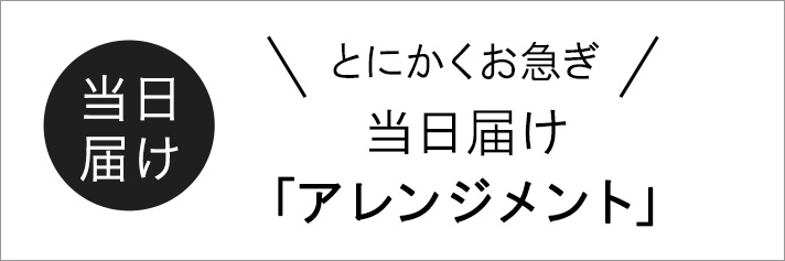 当日届アレンジメント