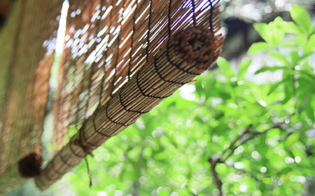 インテリアになる簾（すだれ）とよしず