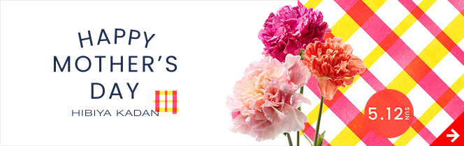 Happy Mother's Day Woven Thanks　日比谷花壇のお花でお母さんに感謝の気持ちを伝えよう