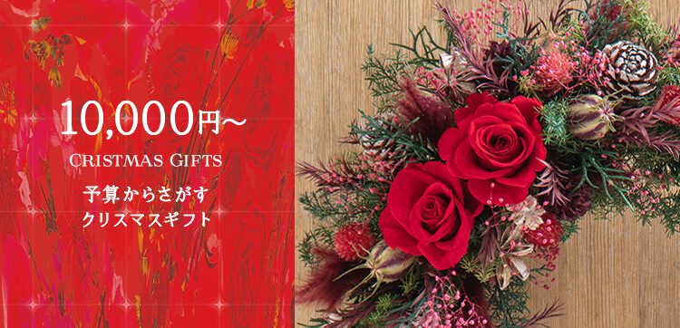 予算10,000円台の花のクリスマスプレゼント・ギフト【クリスマス特集2022】