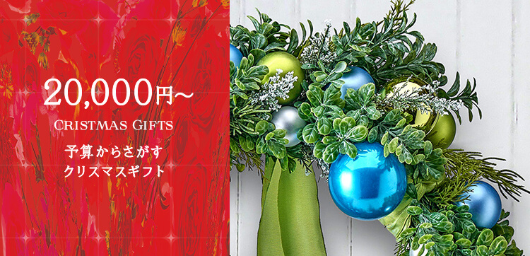予算20,000円台の花のクリスマスプレゼント・ギフト【クリスマス特集2022】